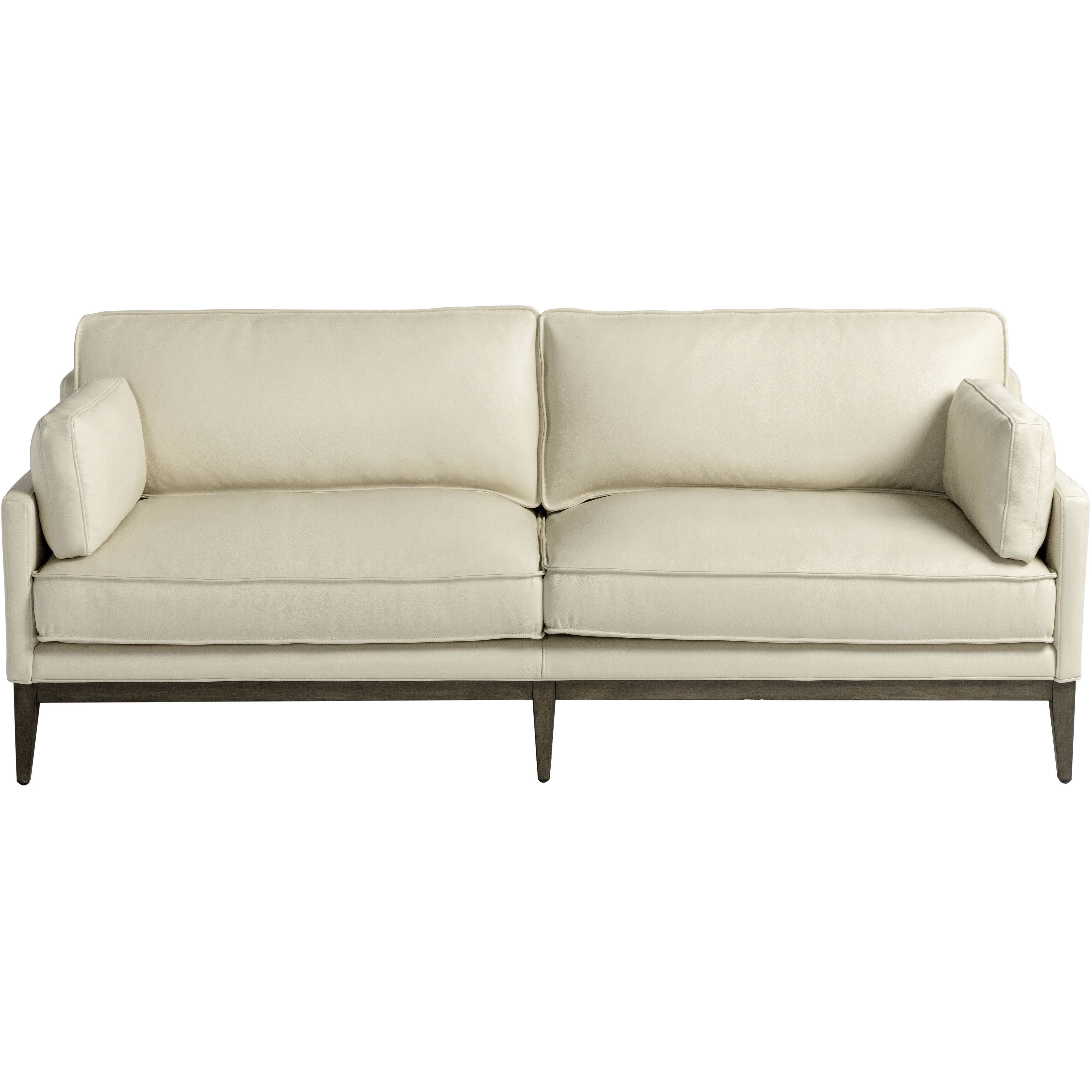 Mackenzie Astoria Cream Leather Sofa
